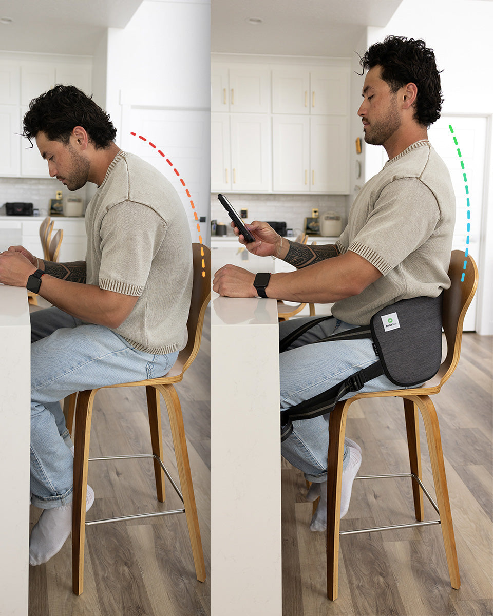 Posture correction in use