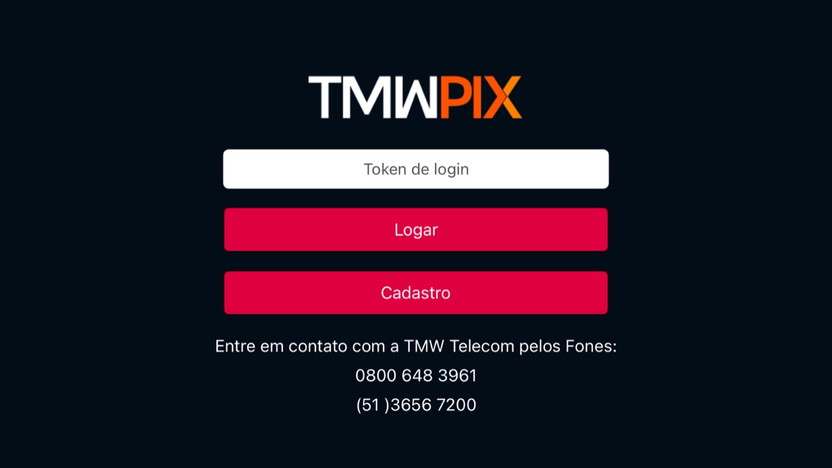 TMWPIX iOS — subscriber token login
